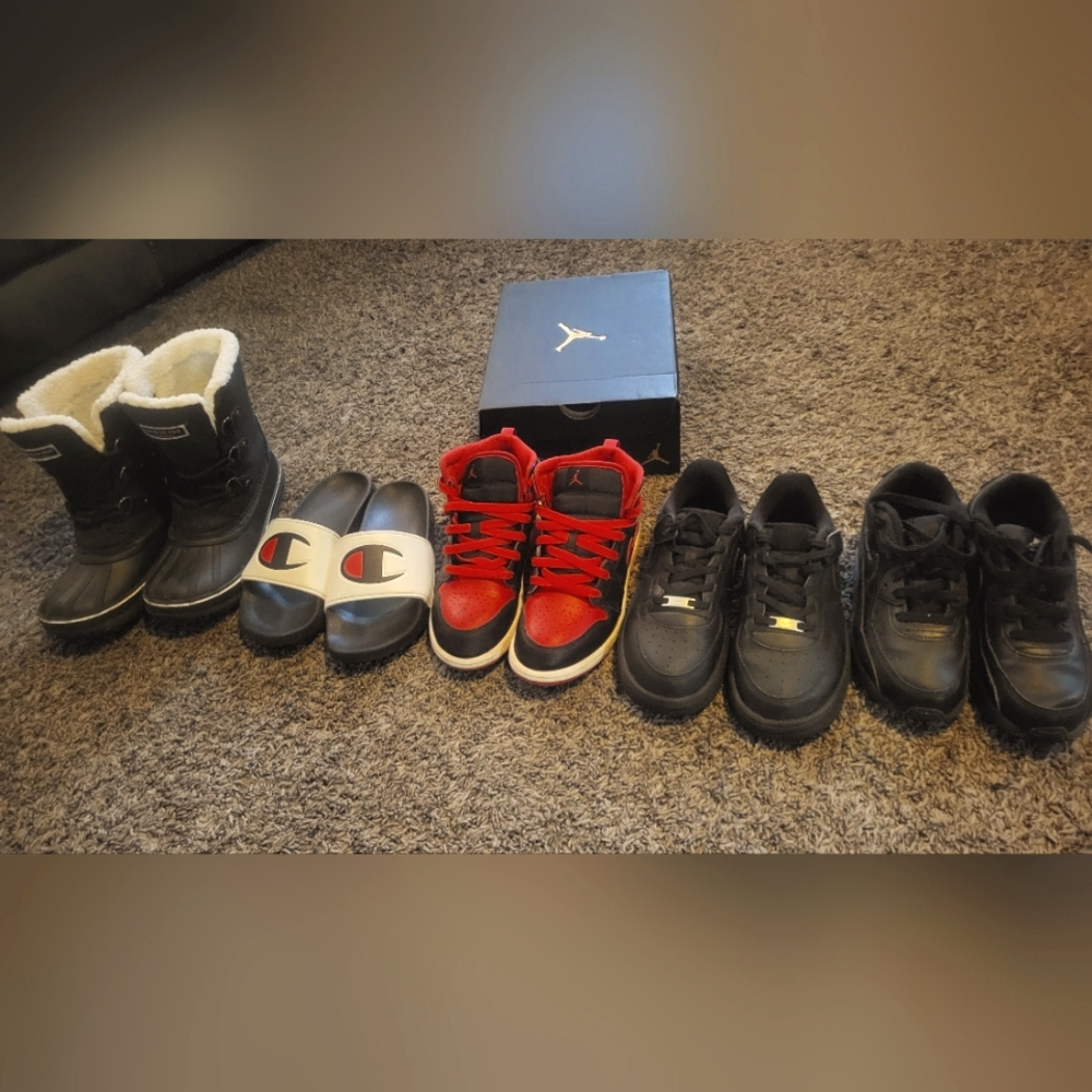 Boys size 3 shoes and boots